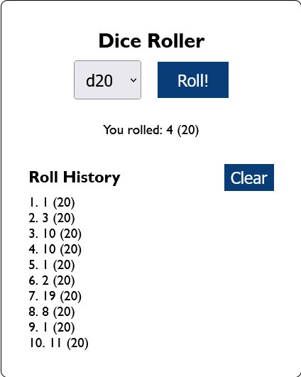 Dice Roller